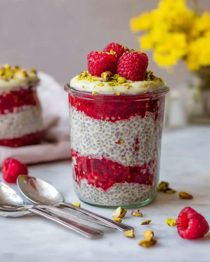 Raspberry Lemon Overnight Oats Recipe