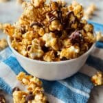 Salted Caramel Chocolate Drizzle Popcorn Recipe