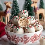 Christmas Rice Crispy Treats in Festive Balls Recipe