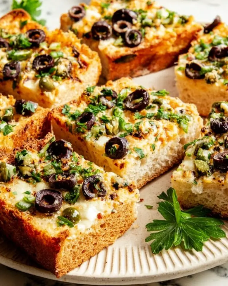 Matt’s Olive Cheese Bread Recipe