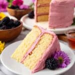 Lemon Blackberry Layer Cake Recipe