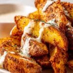 Seasoned Baked Potato Wedges Recipe