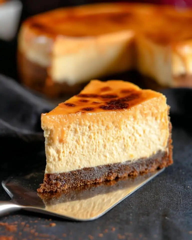 Creme Brulee Pumpkin Cheesecake Recipe