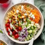 Buffalo Chicken Rice Bowls Recipe