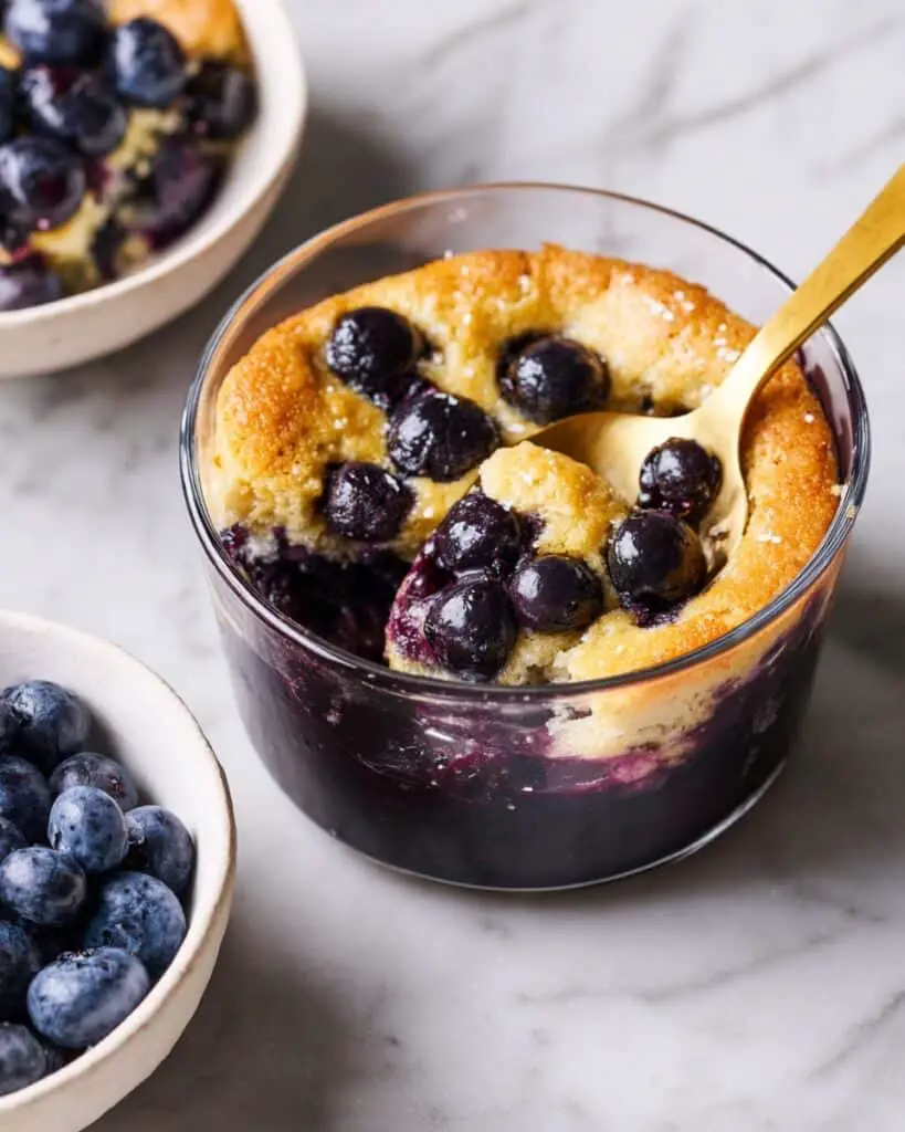 Baked Blueberry Cottage Cheese Breakfast Bowls Recipe
