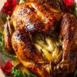 Christmas Roast Duck With Cranberry-Orange Glaze Recipe