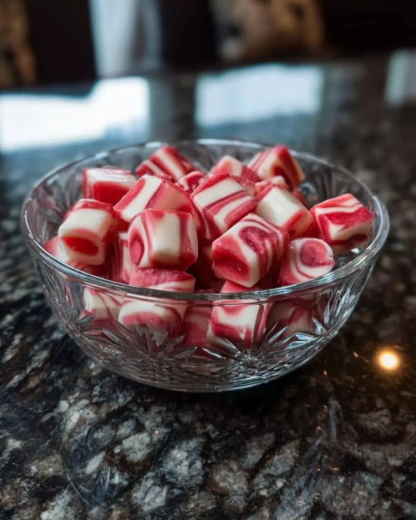 Soft Christmas Peppermints (Easy Butter Mints) Recipe