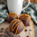 Hot Cocoa Balls with Marshmallows and Peanut Butter Recipe