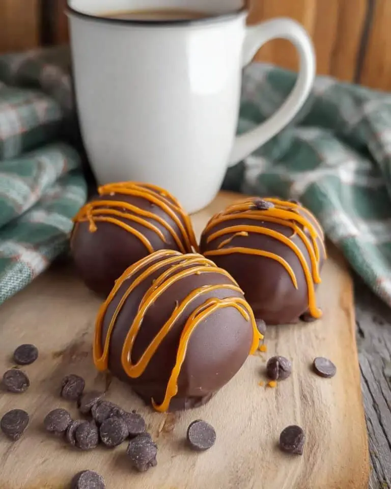 Hot Cocoa Balls with Marshmallows and Peanut Butter Recipe