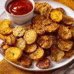 Viral Crispy Garlic Parmesan Crusted Potatoes Recipe
