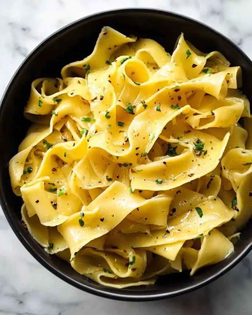 Garlic Butter Noodles Recipe