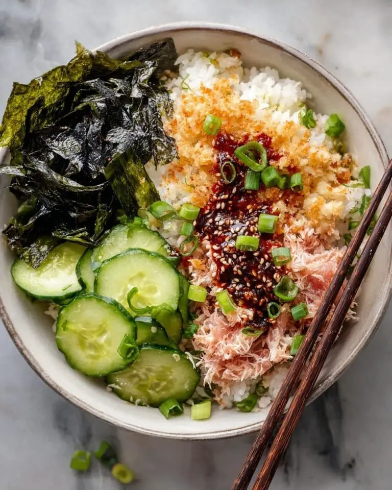 Spicy Tuna Sushi Bowl with Crispy Rice Recipe