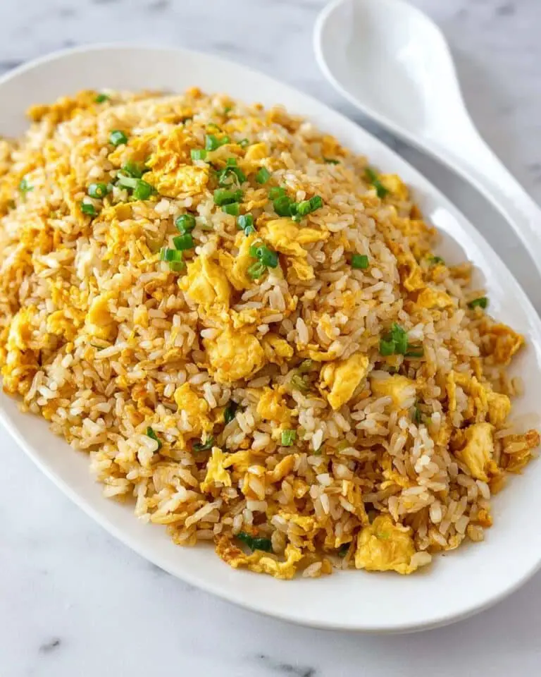 Easy Egg Fried Rice with 6 Ingredients Recipe