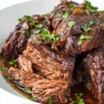 Braised Beef Chuck Roast with Red Wine and Spices Recipe