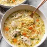 Lemon Chicken Orzo Soup Recipe