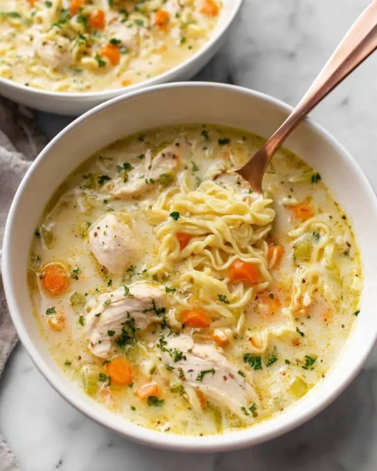 Lemon Chicken Orzo Soup Recipe