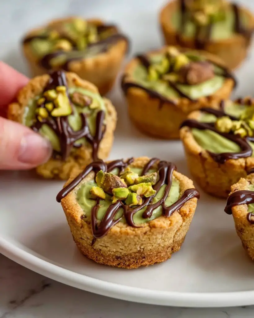 Pistachio Cream Cookie Cups Recipe