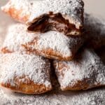 Chocolate Beignets with Rich Chocolate Filling and Cocoa Dusting Recipe