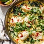 Thai-Inspired Coconut Poached Fish Recipe