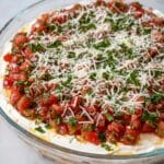 Bruschetta Dip with Fresh Tomato, Basil, and Feta Recipe