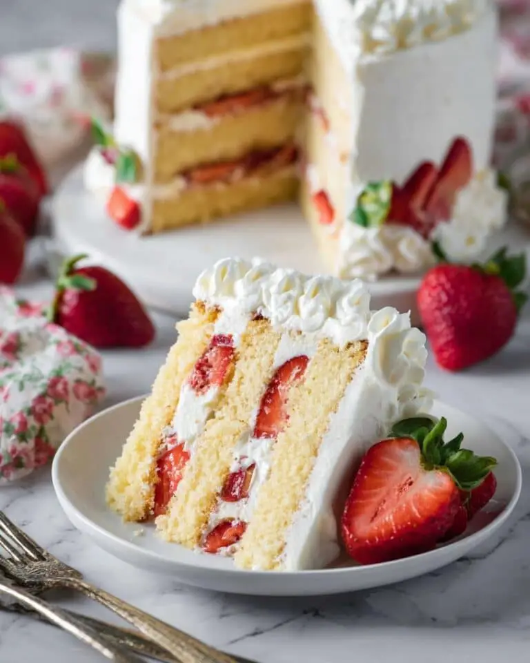 Strawberry Shortcake Cake Recipe