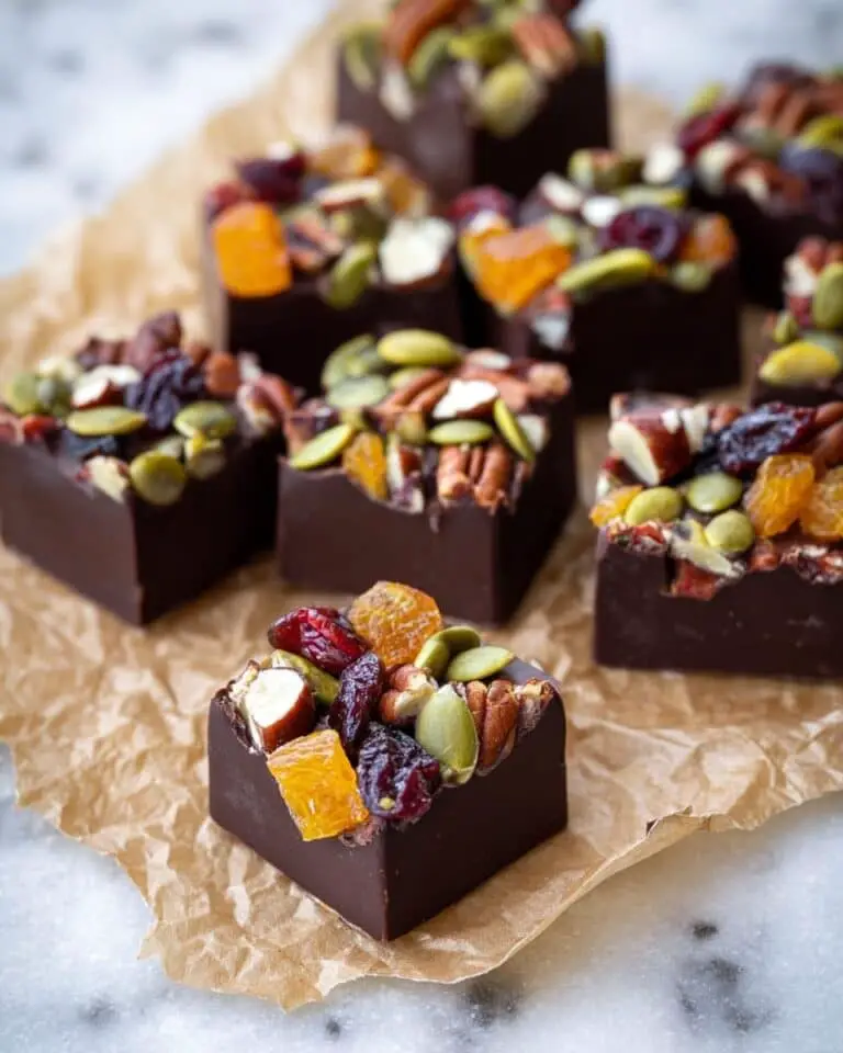Fruit and Nut Homemade Chocolates Recipe