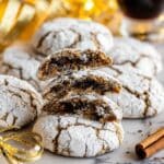 Gingerbread Crinkle Cookies Recipe
