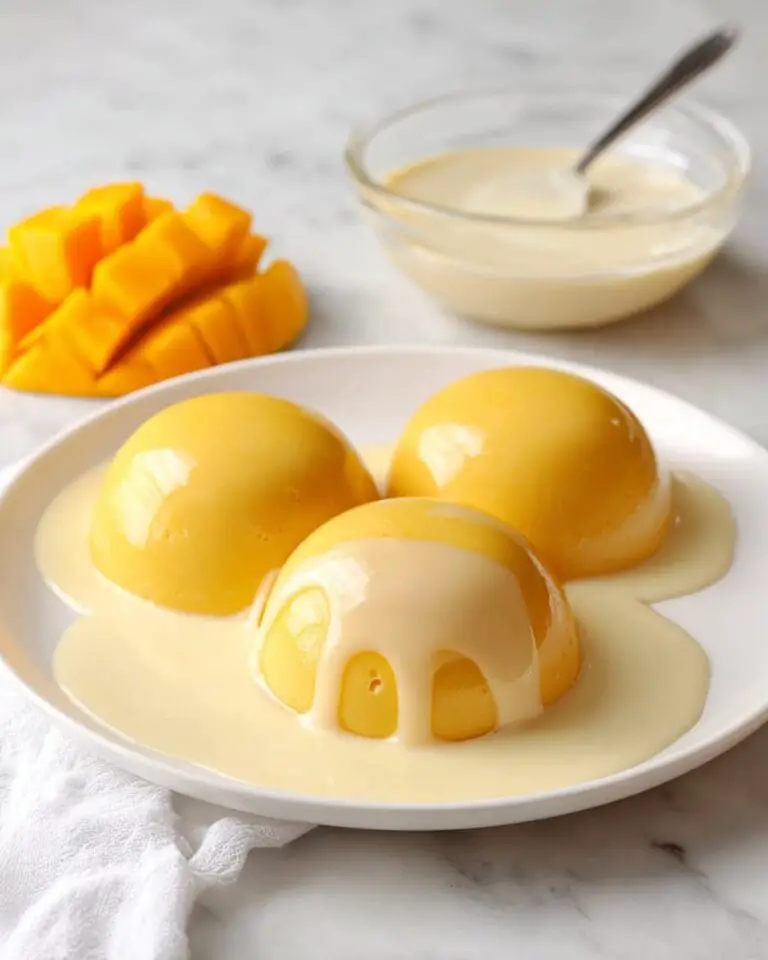 Easy Simple Mango Pudding Recipe