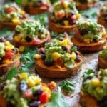 Sweet Potato Bites with Guacamole Recipe
