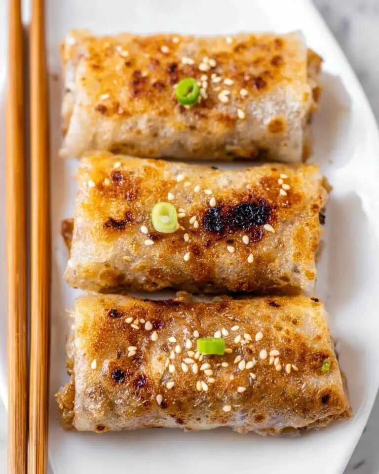Crispy Rice Paper Dumplings with Vegetable and Tofu Filling Recipe