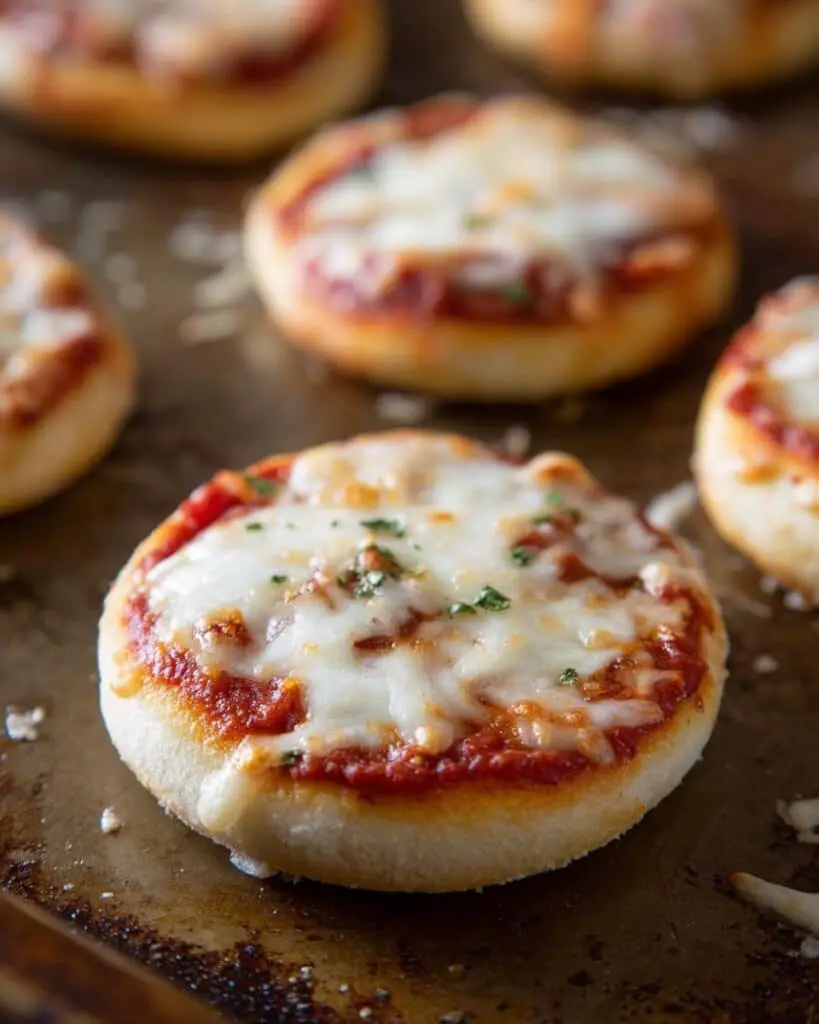 Homemade Mini Bagel Pizzas Recipe
