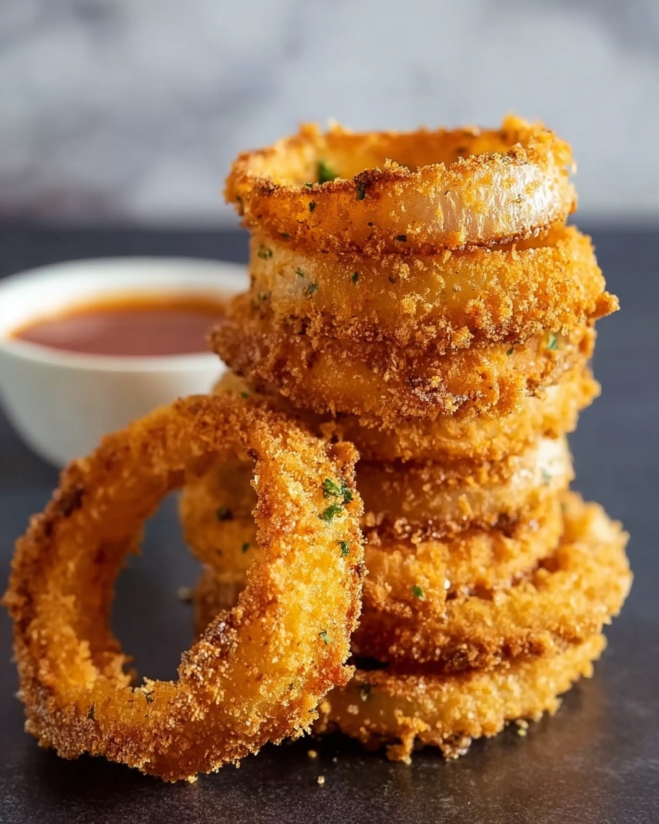 Crispy Keto Onion Rings Recipe