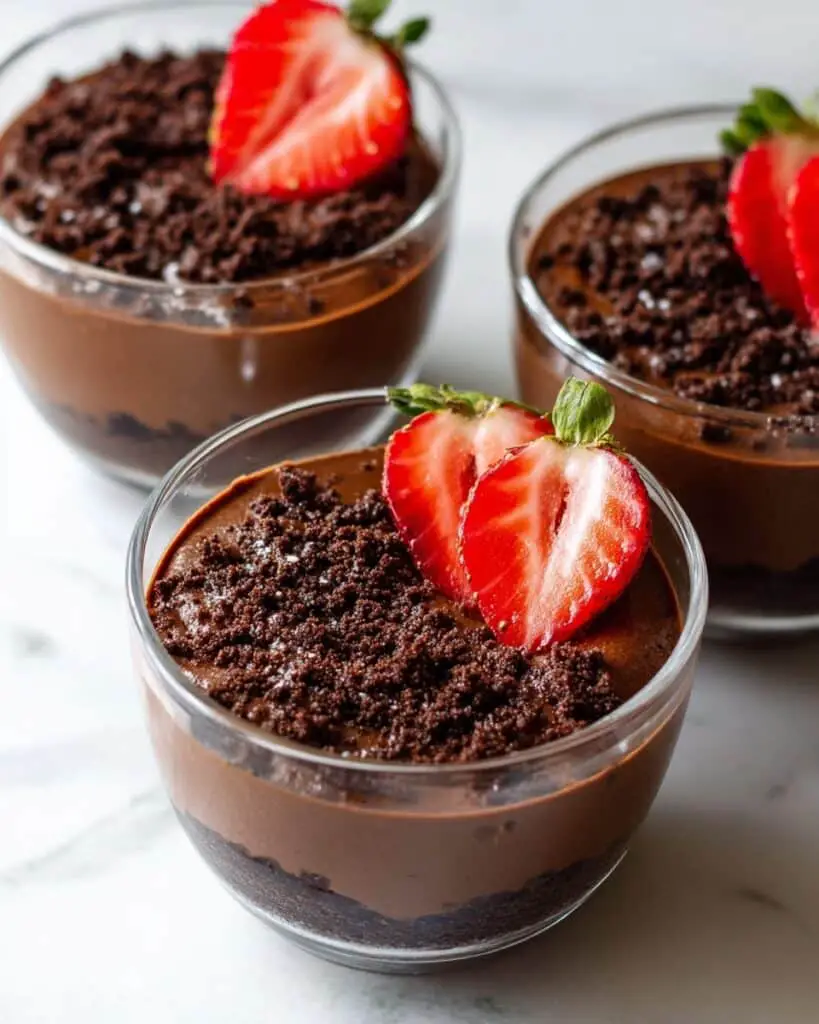 Eggless Chocolate Mousse Recipe