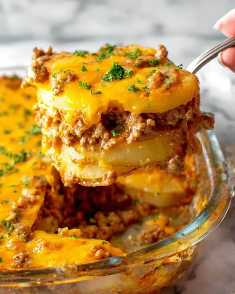 Ground Beef and Potato Casserole Recipe