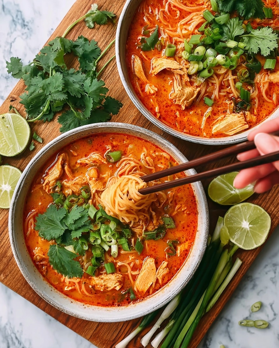 Thai Red Curry Noodle Soup Recipe