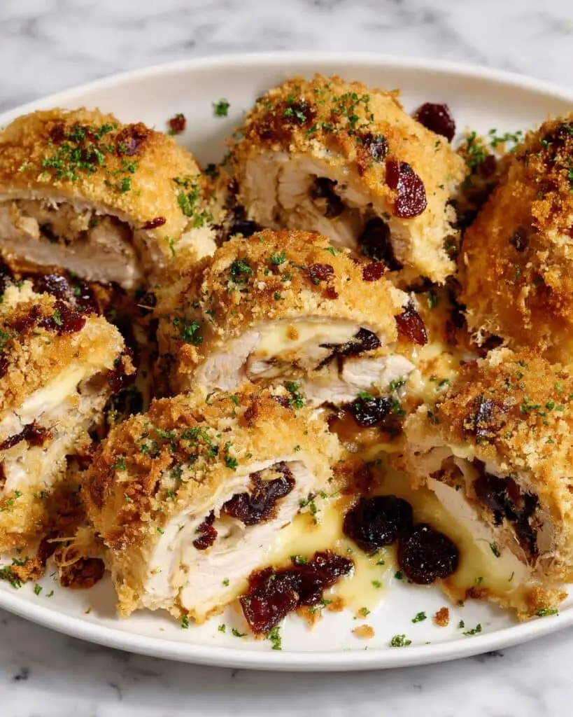 Cranberry Brie Stuffed Chicken Recipe