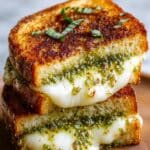 Pesto Grilled Cheese Sandwich Recipe