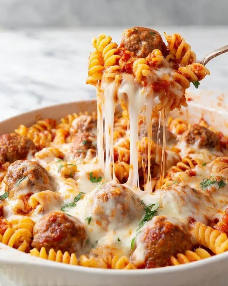 Dump and Bake Meatball Casserole Recipe