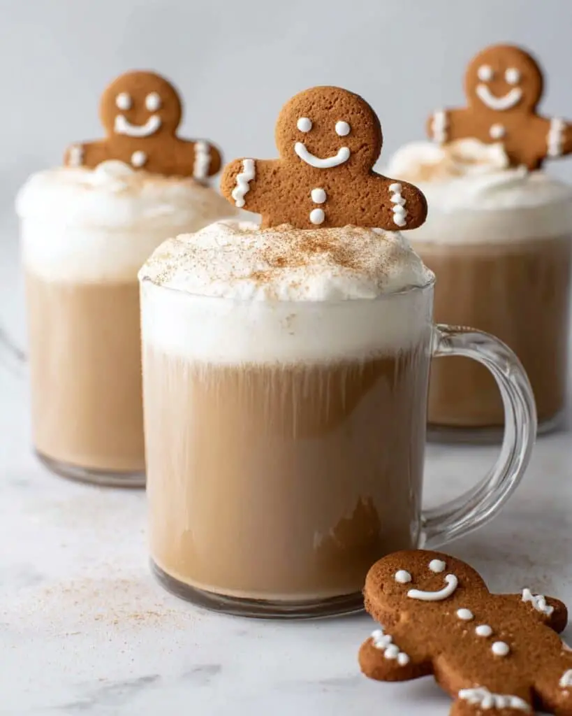 Homemade Gingerbread Latte Recipe