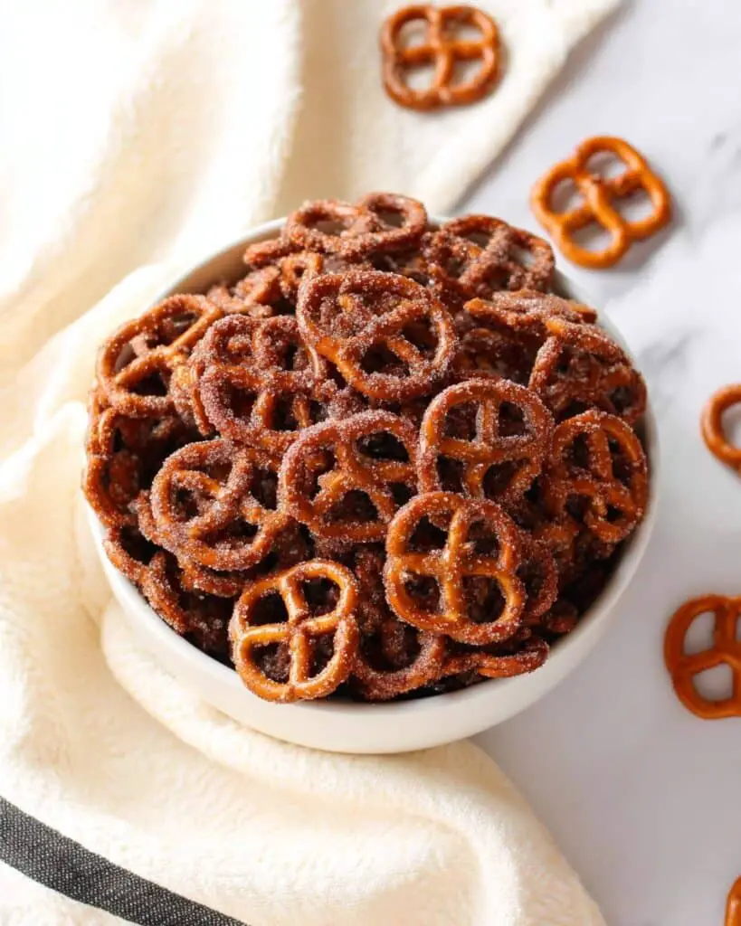 Easy and Quick Cinnamon Sugar Pretzels Recipe
