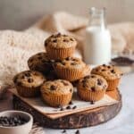 Banana Bread Muffins with Chocolate Chips Recipe