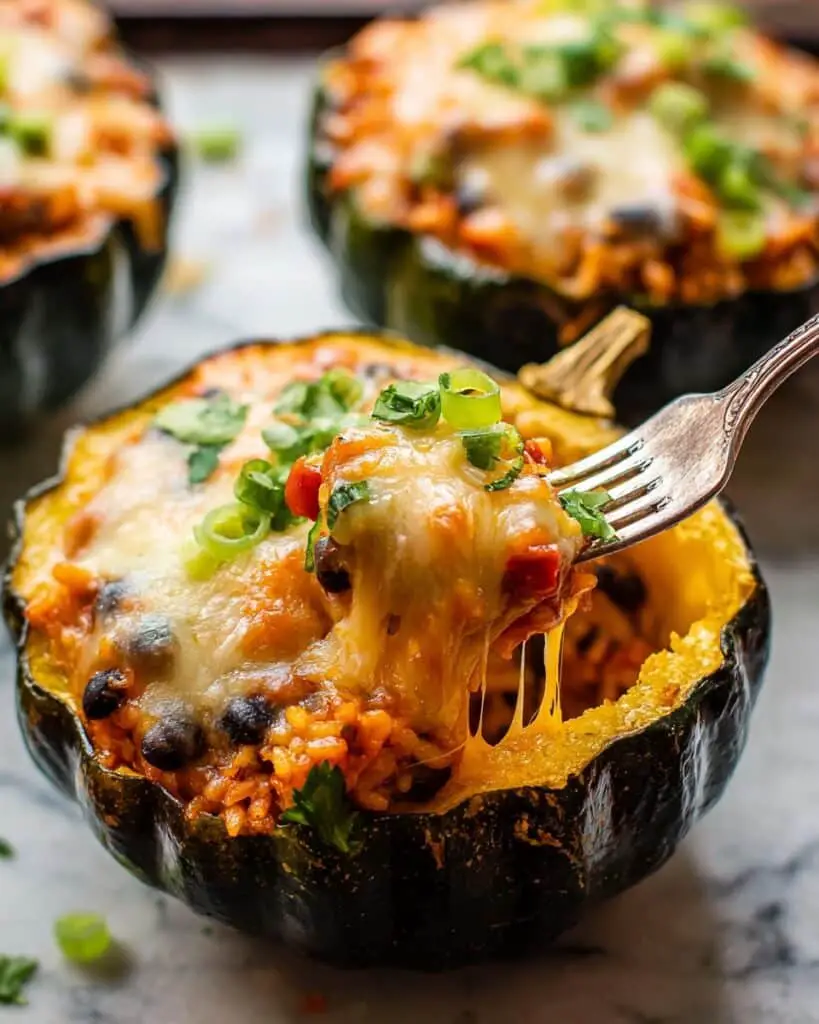 Southwest Stuffed Acorn Squash Recipe