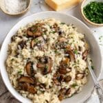 Creamy Mushroom Risotto Recipe