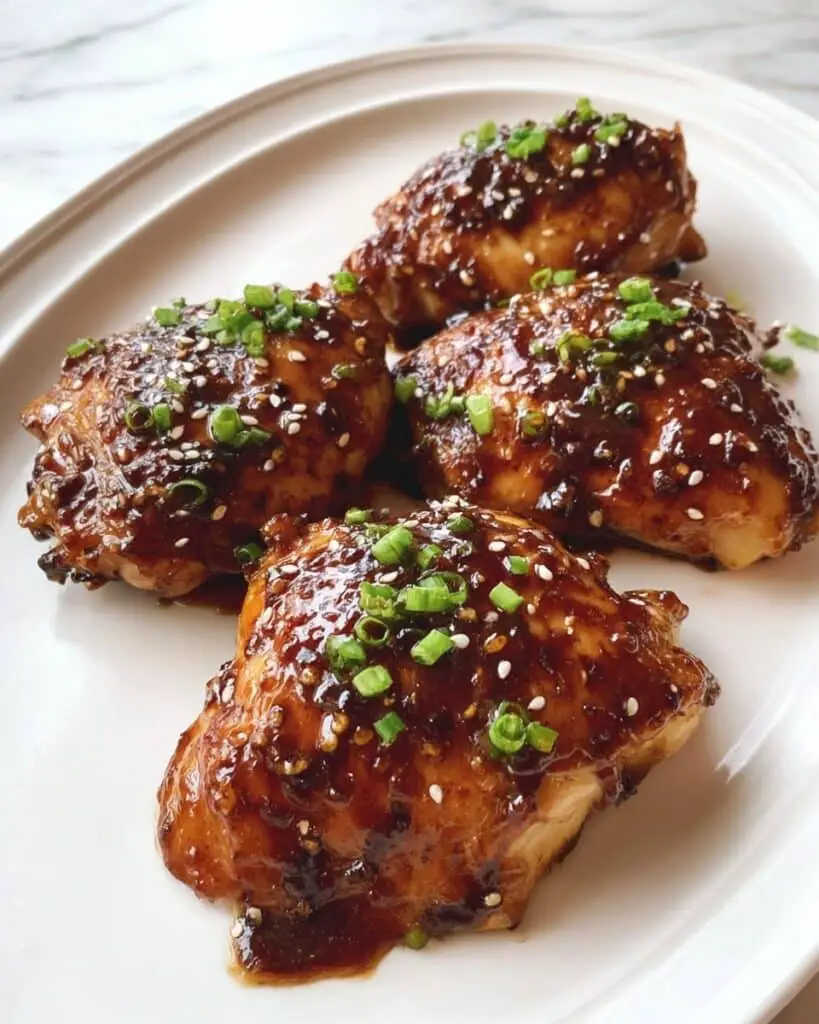Glazed Honey Soy Baked Chicken Recipe