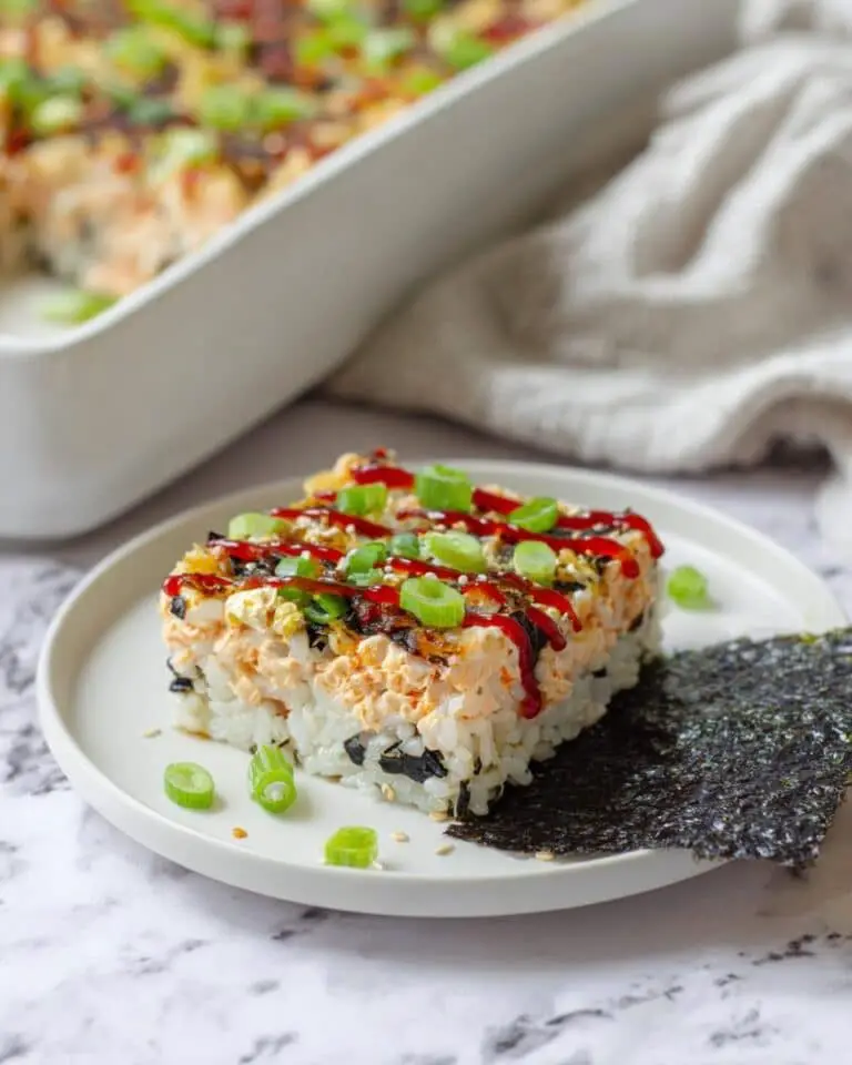 Sushi Bake Recipe