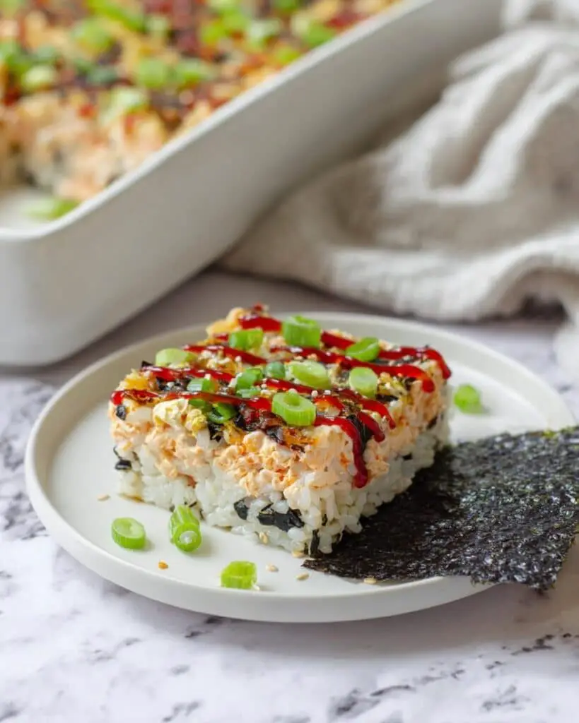 Sushi Bake Recipe