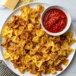 Air Fryer and Oven Baked Pasta Chips Recipe