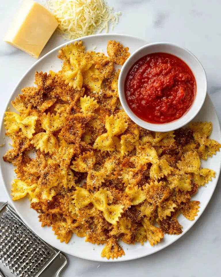Air Fryer and Oven Baked Pasta Chips Recipe