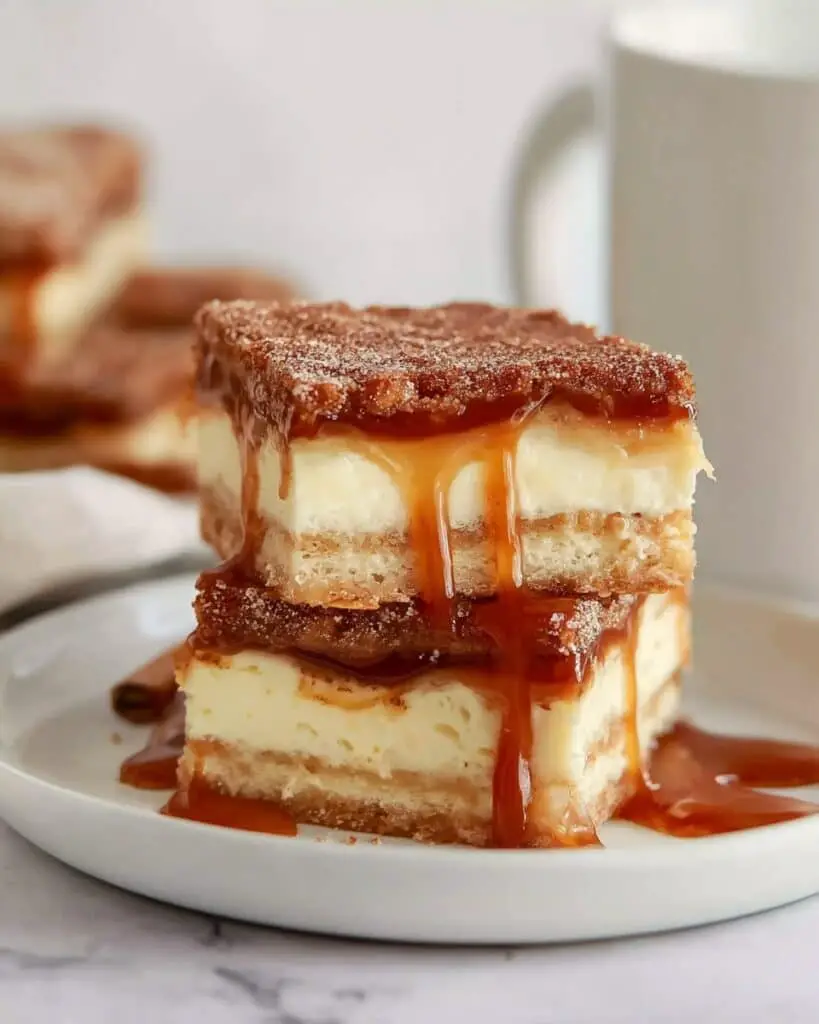 Churro Cheesecake Bars Recipe