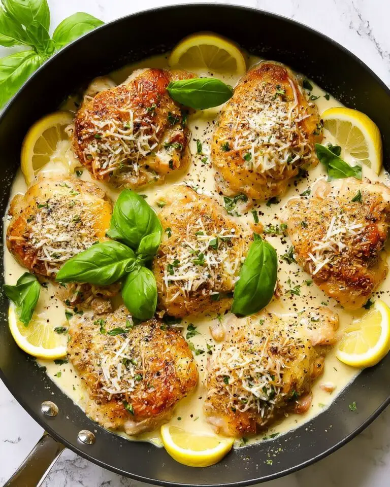 Cacio e Pepe Chicken Thighs Recipe